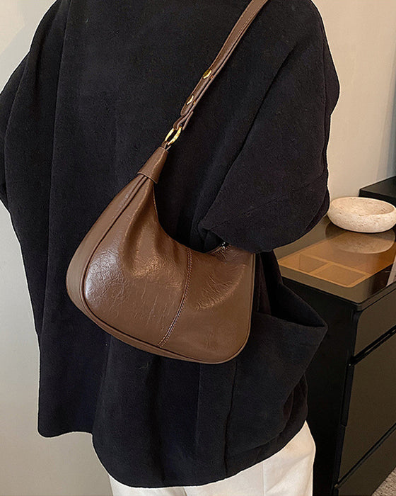 Veske Vokset Lær Armhule