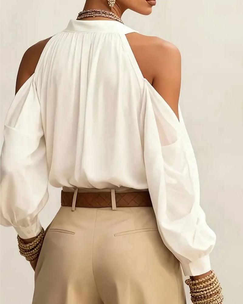 Bluse Off Shoulder Mote
