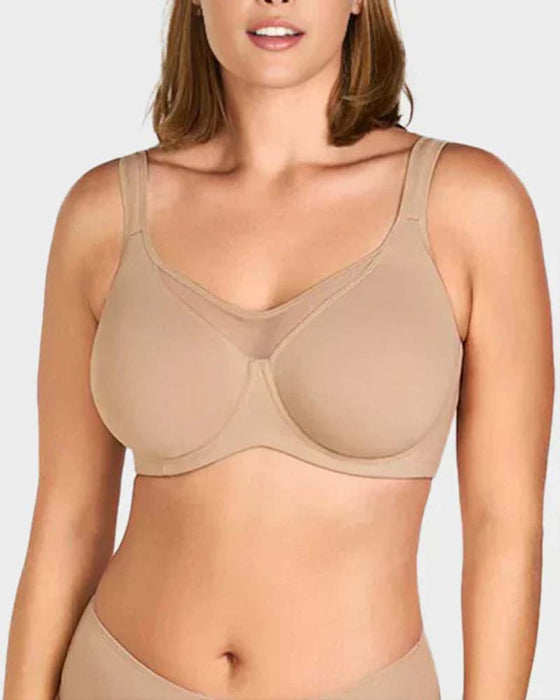 Bh Mesh Sammenføyd Bh-Tråd Push-Up
