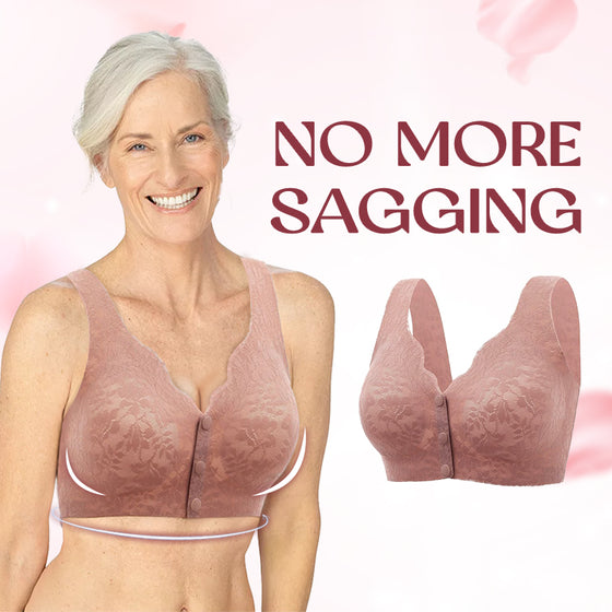 Sømløs Blonde-BH med Full Dekning og Frontlukking