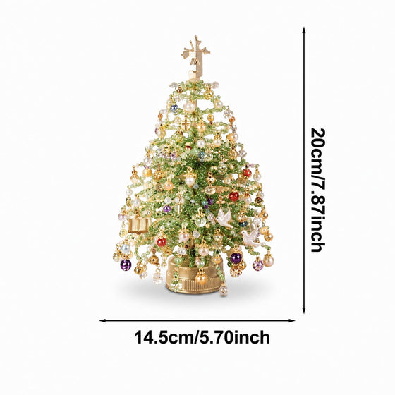 DIY Beaded Christmas Tree Ornament Craft Kit-price zap
