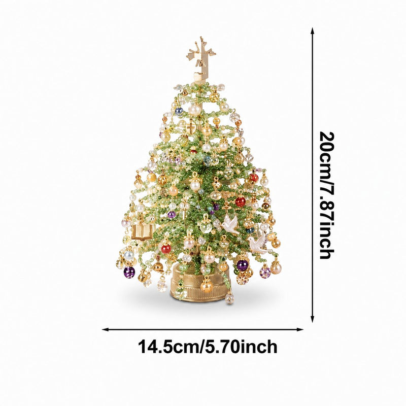 DIY Beaded Christmas Tree Ornament Craft Kit-price zap