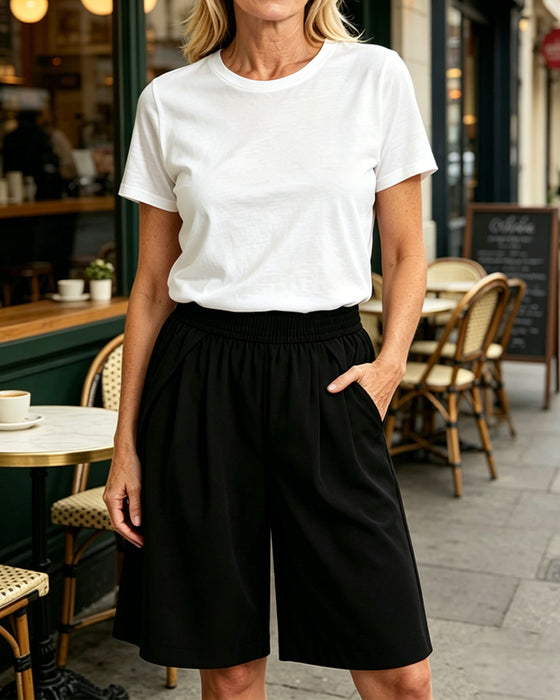 Shorts Elastisk Midje Breiben