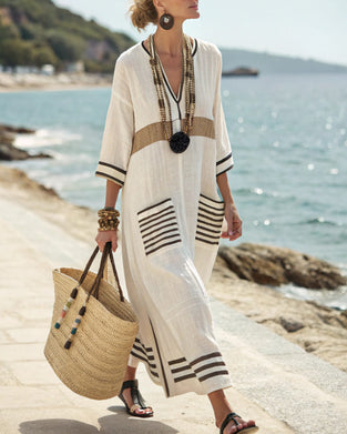 Feriekontrast Løs Kjole