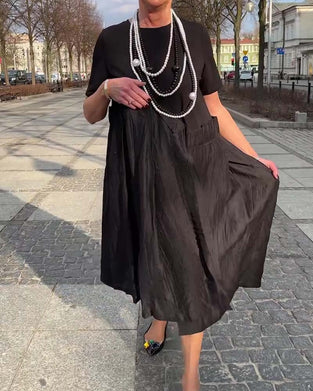 Kjole Uregelmessig Patchwork