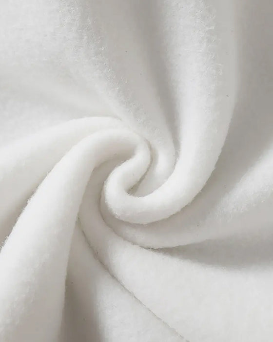 Genser Rund Hals Trykt Vinglass