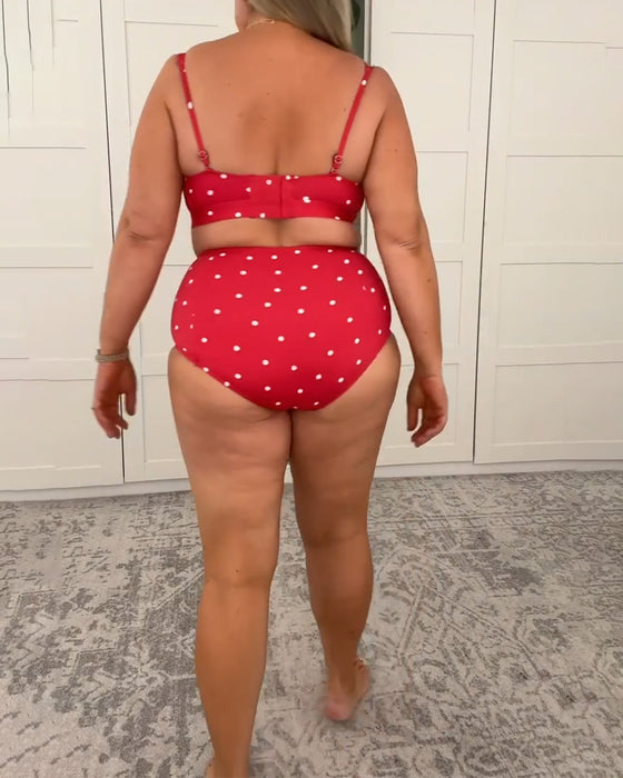 Bikini Sexy Polkadot Todelt