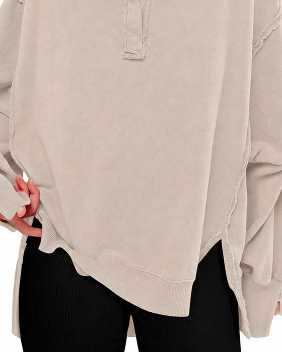 Sweatshirt Enfarget Langermet