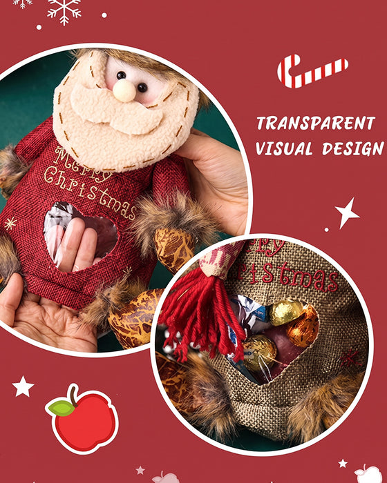 🎉 Siste Dagen Kampanje 50% Avslag 🎉 Julegaveposer Med Glidelåsdesign