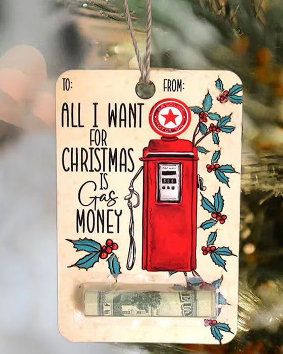 🎅💸 Håndlaget Tre Pengeholdere Gave