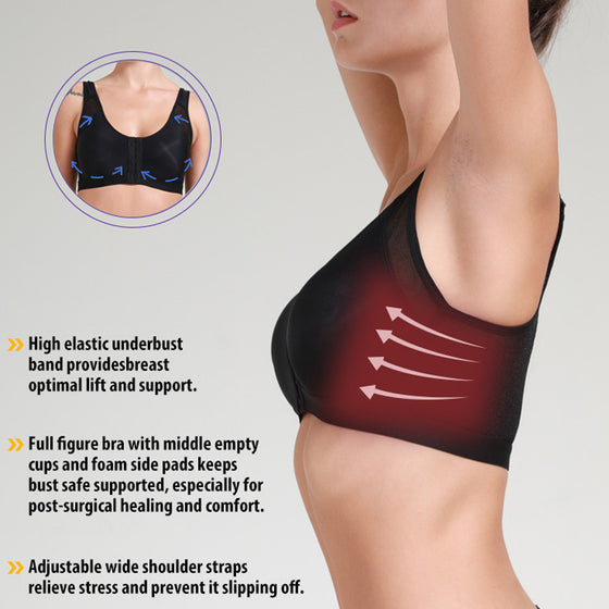 🔥Pustende Løftende Bomulls-Bh