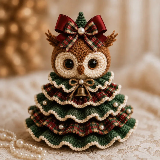 🎄 Hekle Dyr Juletre DIY Sett