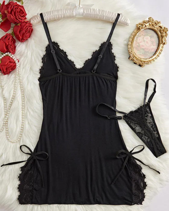 Lingerie Sexy Dyp Utringning