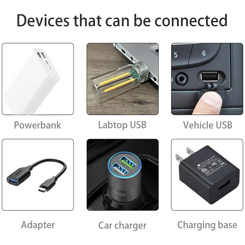 Usb-Berørings Nattlampe