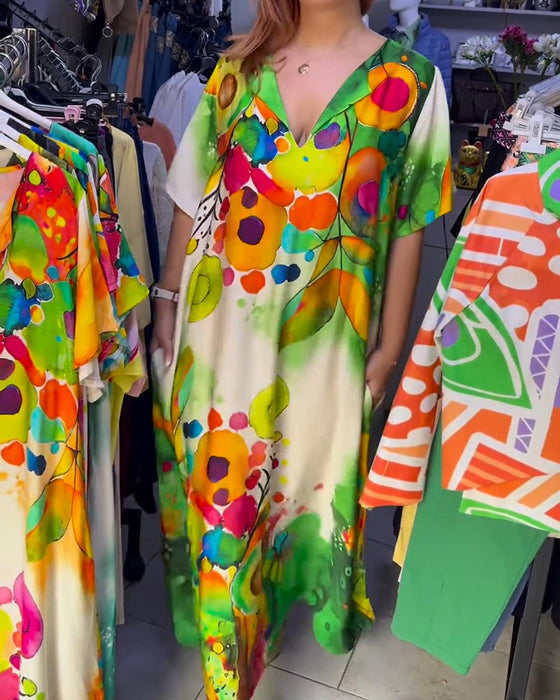 Kjole Løs Motell Hverdagslig