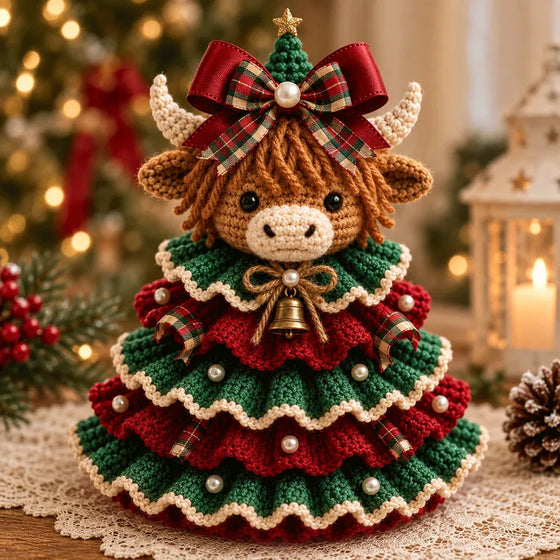 🎄 Hekle Dyr Juletre DIY Sett