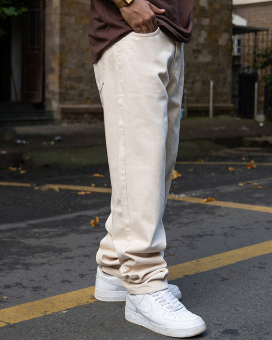 Jeans Herre Casual Rett