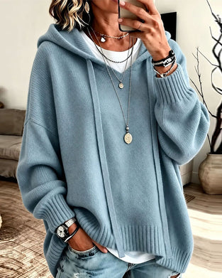 Pullover Hetter Snor Drop Skulder Løs