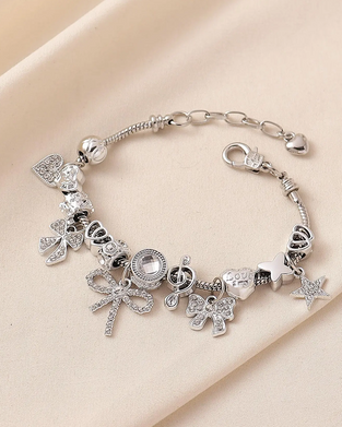 Armring Strass Sløyfe