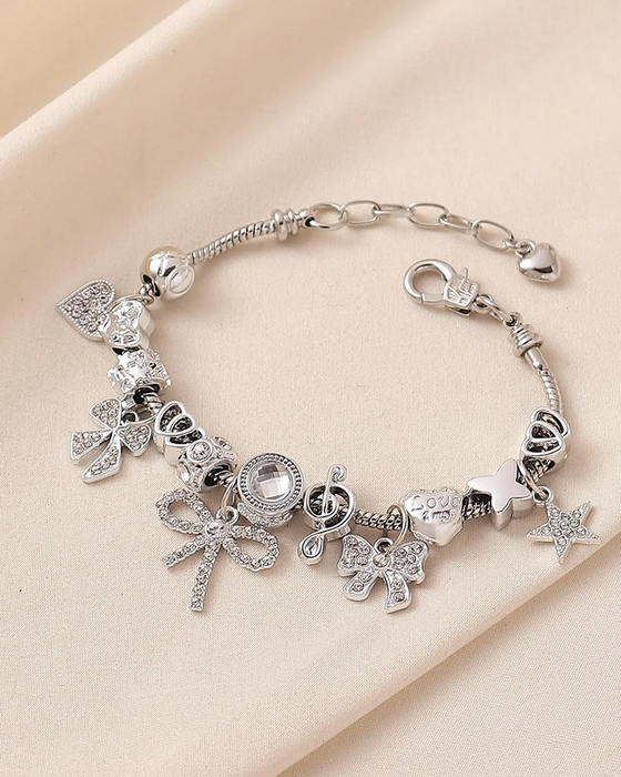 Armring Strass Sløyfe