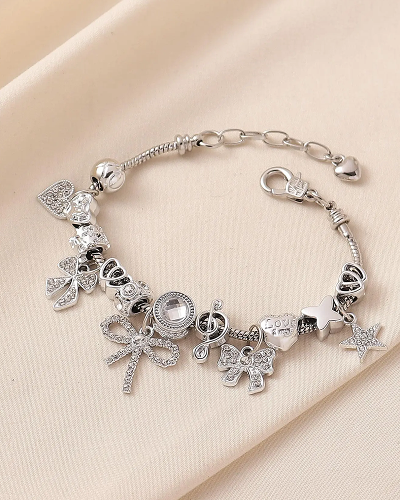 Armring Strass Sløyfe