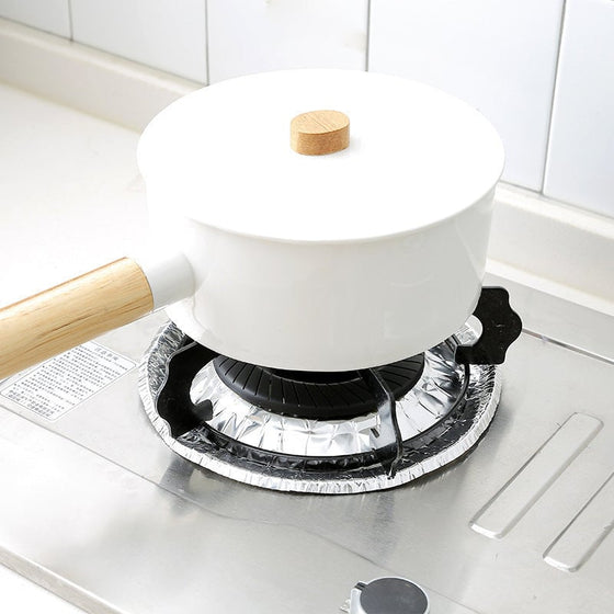 Gasskomfyr Aluminiumfolie Pute