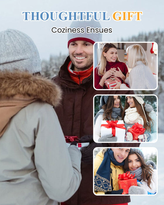 Vindtett Uthuslue Og Skjerf For Kvinner