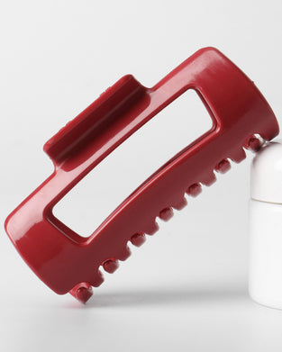 Myk Hårklype I Silikon, Bakhodestøtte, Hårspenne