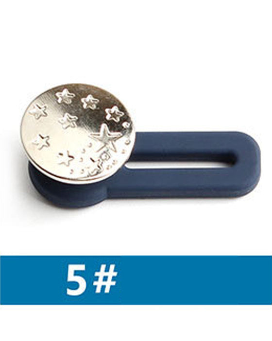 Fjærbelastet Metallknapp For Midjeutvider Til Jeans