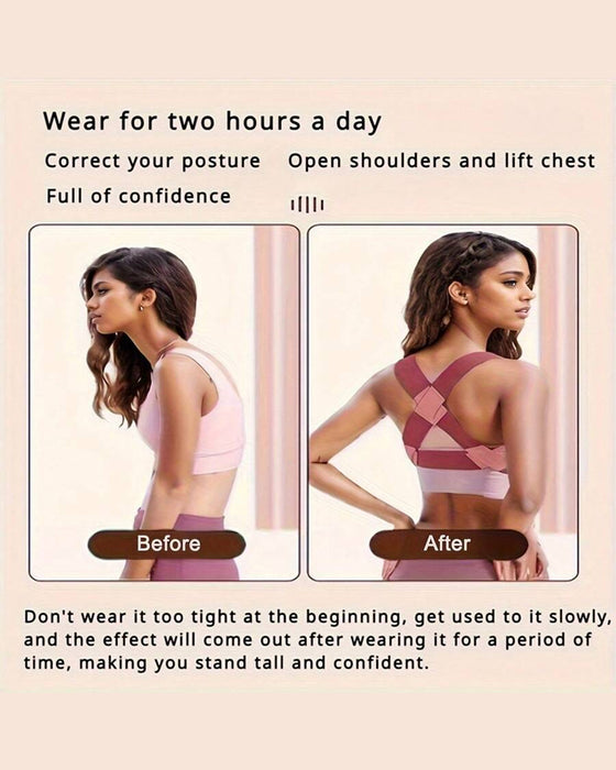 Justerbart Rygg- Og Holdningskorrigerende Belte