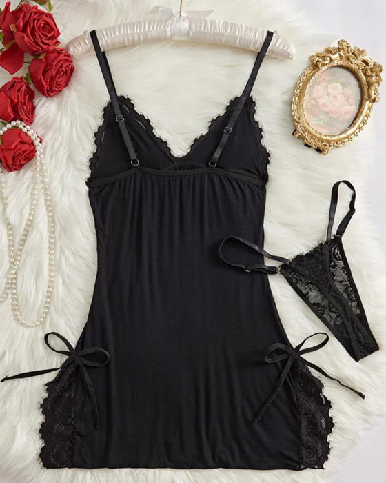 Lingerie Sexy Dyp Utringning