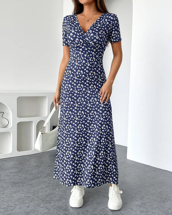 Kjole Sexy Elegant Mønstret