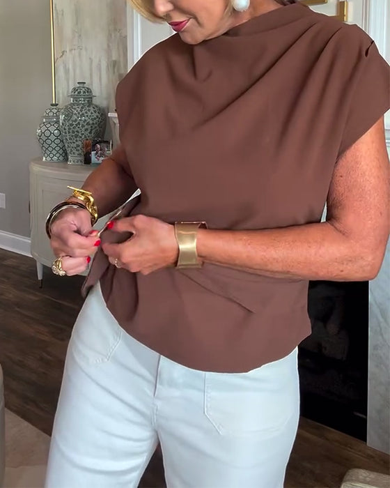 Smidig Enfarget Bluse