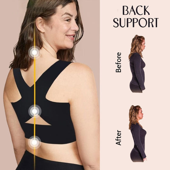 Push-up BH med Ryggstøtte og Sømløs Passform