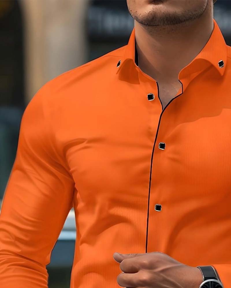 Skjorte Business Slim-Fit Langermet