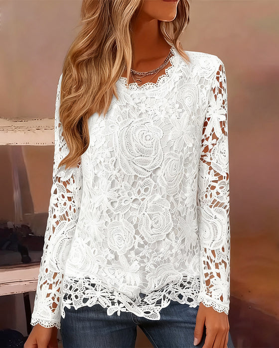 Blonde Topp Langermet Base