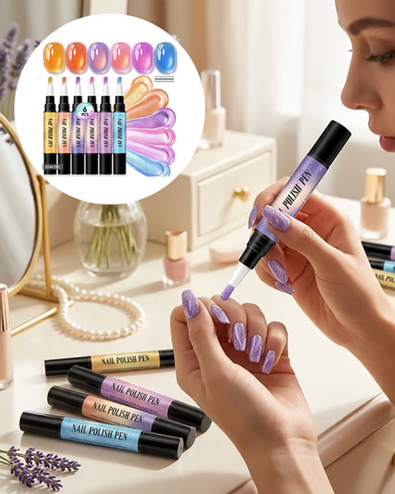 Cat Eye Gel Neglelakk Penne Sett