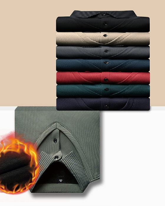 ⏳Begrenset Tid 50% Rabatt💥Stripet Jakkeslag Falsk Todelt Skjorte