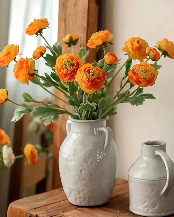 Kunstig Peonblomst - UV-bestandig, Vanntett, Vindtett