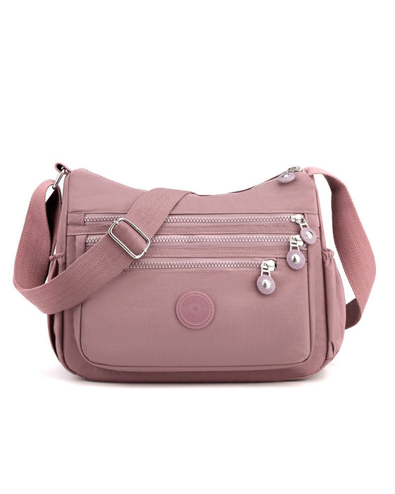 ⌛ Tidsbegrenset Tilbud – Lett Vannavstøtende Crossbody Veske 👜
