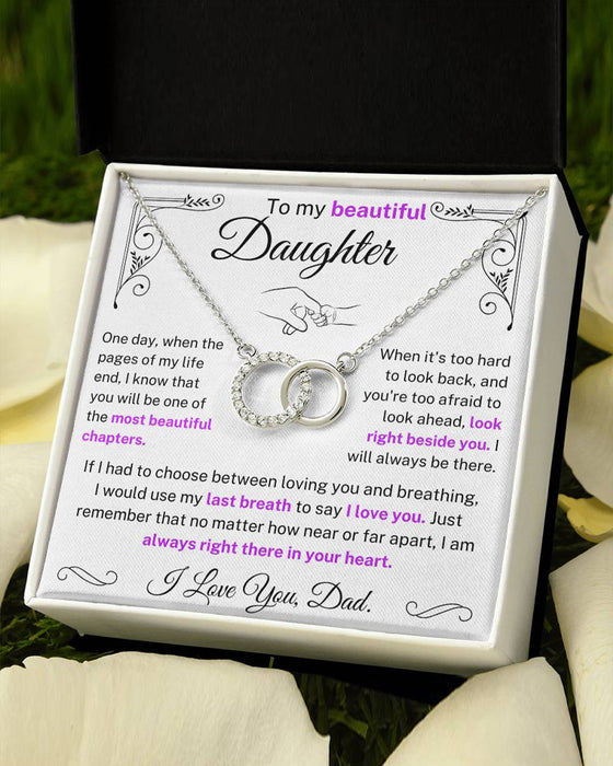 Halskjede Med Doble Ringer