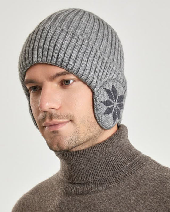 1 stk Dame Vinterlue med Fleecefôr og Fleecevotter