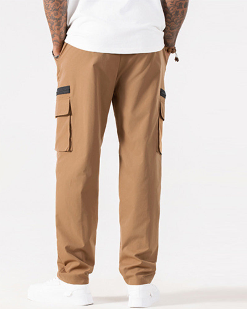 Bukser Løse Avslappede Flerlomme Cargo