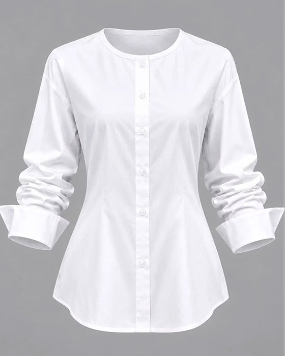 Sett Halv Turtleneck Diagonal Knappet Genser Vest