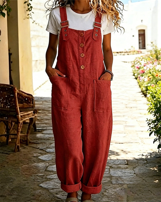 Jumpsuit Avslappet Justerbar