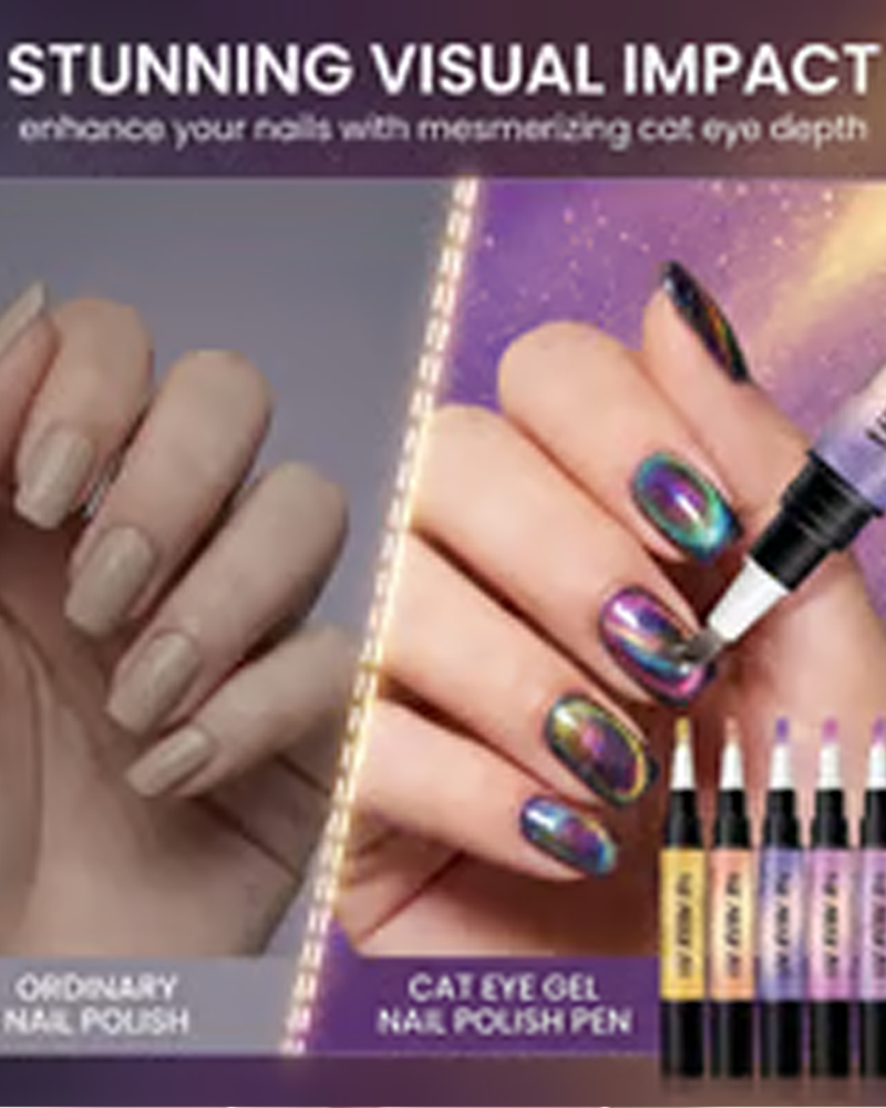 Cat Eye Gel Neglelakk Penne Sett