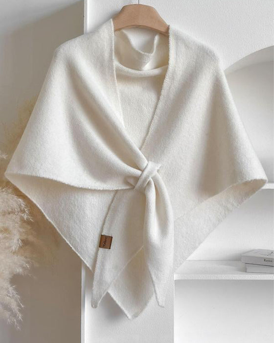 Sjalekappe Motiver Ensfarget Trekant