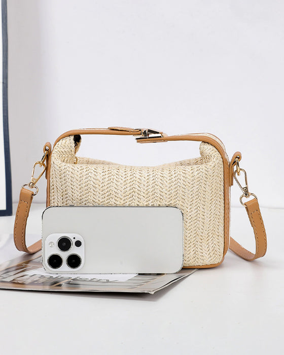 Stråflettet Matboksveske