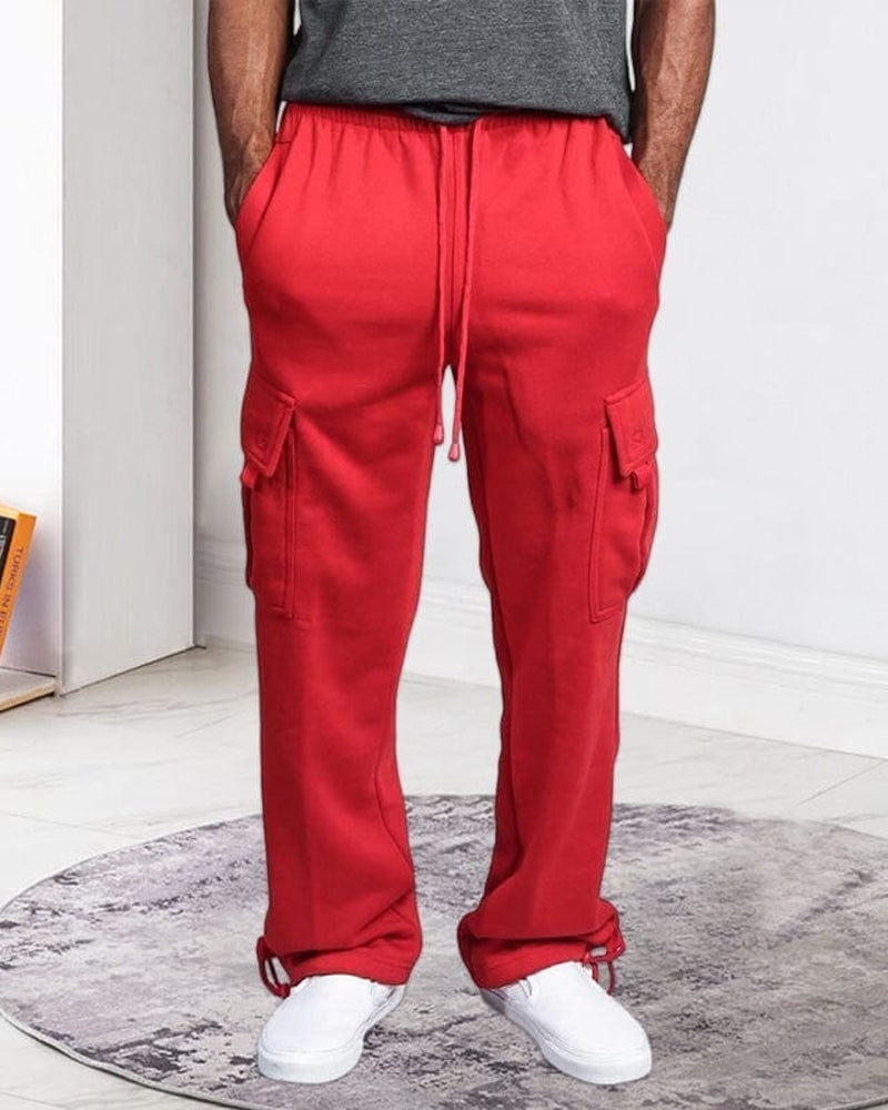 Bukser Herre Rett Cargo Bukse