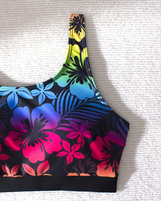 Bikini Sporty Gutteben Trykket